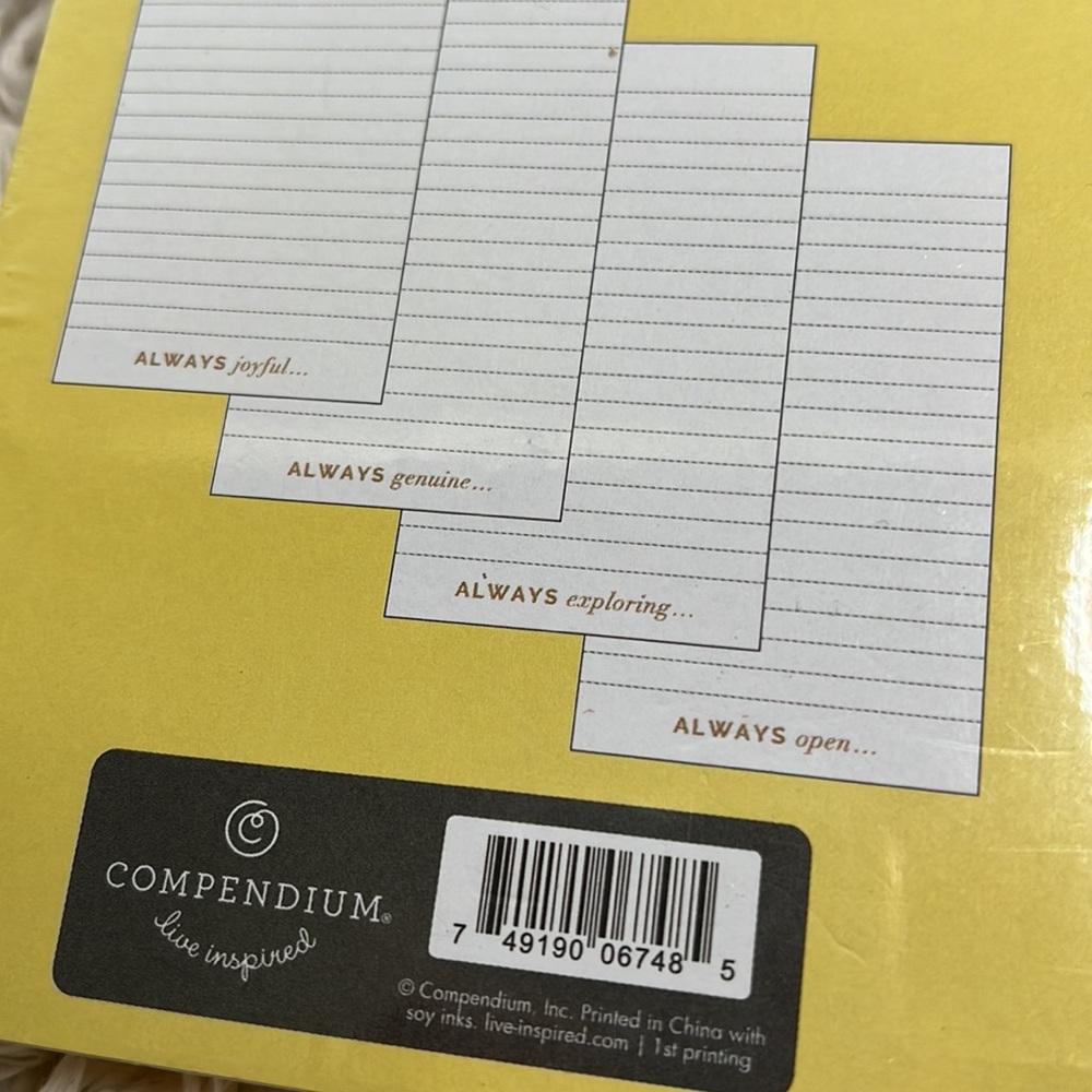 COMPENDIUM Inspirational Notepad - Picture 5 of 8